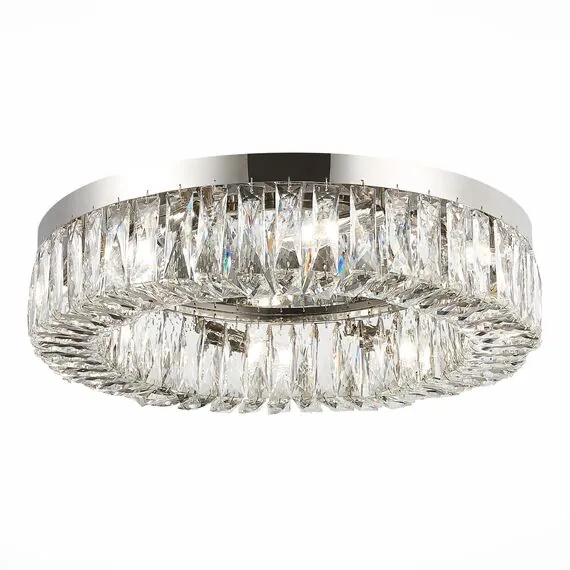 ST LUCE SL1226.102.08 Люстра потолочная ST-Luce Никель/Прозрачный E14 8*40W, изображение 2