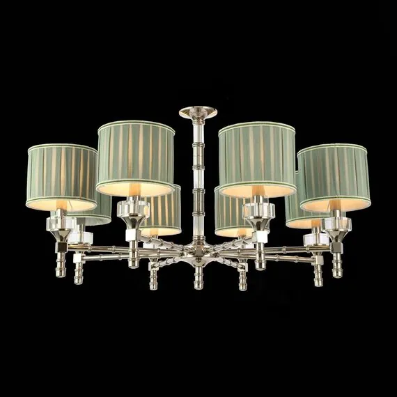 ST LUCE SL1121.103.08 Люстра подвесная ST-Luce Никель/Оливковый E14 8*40W, изображение 4