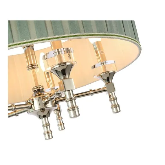 ST LUCE SL1121.103.05 Светильник подвесной ST-Luce Никель/Оливковый E14 5*40W, изображение 3