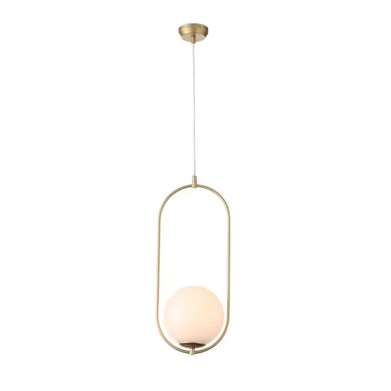 ST LUCE SL1118.203.01 Светильник подвесной ST-Luce Золотистый/Белый E27 1*40W, изображение 2