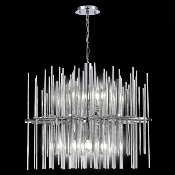 ST LUCE SL1628.103.12 Люстра подвесная ST-Luce Хром/Прозрачный, Хром E14 12*40W, изображение 4