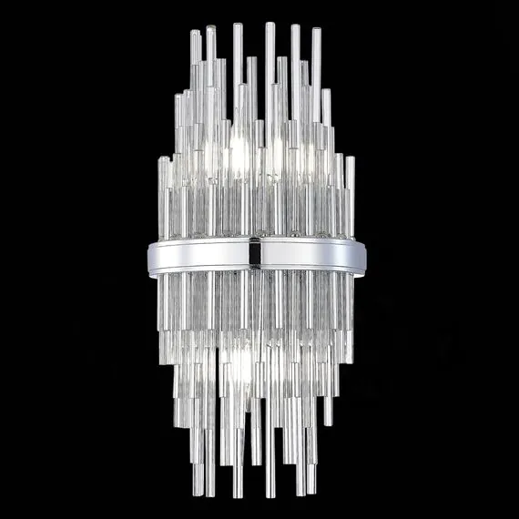 ST LUCE SL1628.101.02 Бра ST-Luce Хром/Прозрачный, Хром E14 2*40W, изображение 4