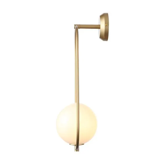 ST LUCE SL1118.201.01 Светильник настенный ST-Luce Золотистый/Белый E14 1*40W, изображение 3