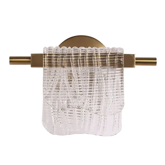 ST LUCE SL6021.201.06 Светильник настенный ST-Luce золотистый/прозрачный LED 1*6W 4000K