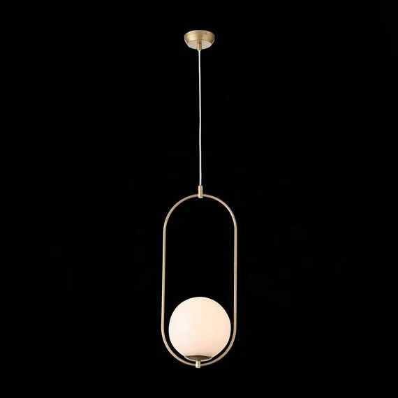 ST LUCE SL1118.203.01 Светильник подвесной ST-Luce Золотистый/Белый E27 1*40W, изображение 4