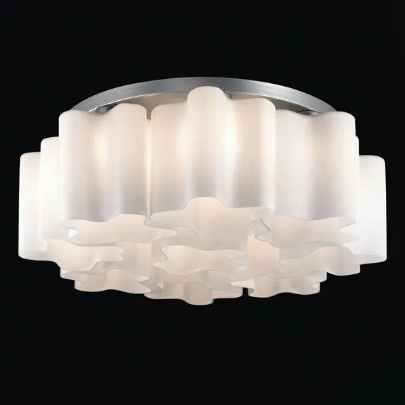 ST LUCE SL116.502.09 Люстра потолочная ST-Luce Серебристый/Белый E27 9*60W, изображение 3