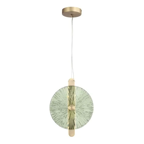 ST LUCE SL6141.323.01 Светильник подвесной ST-Luce бронза/зелёный LED 1*11W 4000K