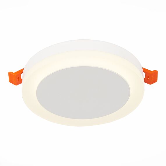 ST LUCE ST104.542.06 Светильник встраиваемый  Белый LED 1*6W 4000K 468Lm Ra>80 120° IP20 D110xH20 170-240V, изображение 2