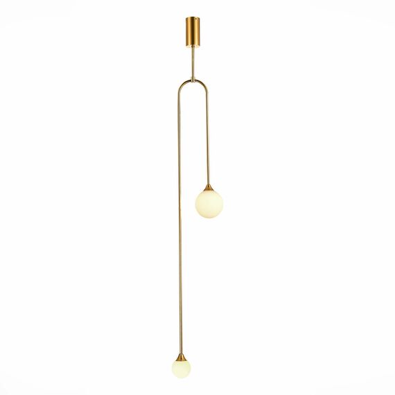 ST LUCE SL1187.203.02 Подвес ST-Luce Золотистый/Белый G9 2*5W 4000K, изображение 2