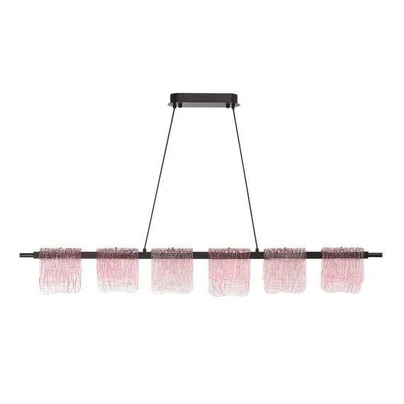 ST LUCE SL6021.403.36 Светильник подвесной ST-Luce черный/розовый LED 1*36W 4000K, изображение 2
