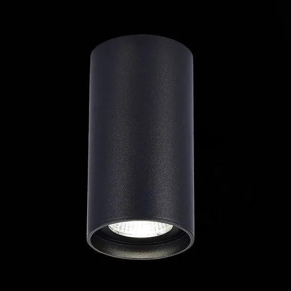 ST LUCE ST157.432.15 Светильник потолочный Черный LED 1*15W 3000K 1 200Lm Ra>90 60° IP44 D75xH140 220-265V, изображение 3