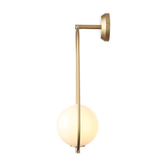 ST LUCE SL1118.201.01 Светильник настенный ST-Luce Золотистый/Белый E14 1*40W, изображение 3