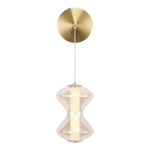 ST LUCE SL6136.201.01 Светильник настенный ST-Luce золото/коньячный LED 1*6W 3000K