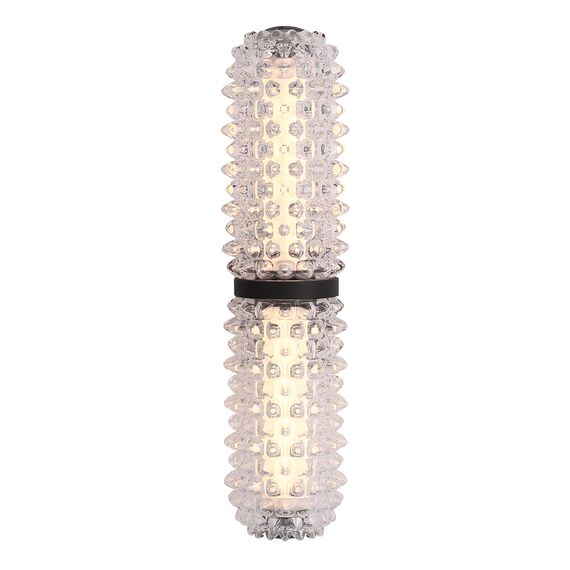 ST LUCE SL6144.401.01 Светильник настенный ST-Luce черный/прозрачный LED 1*11W 4000K
