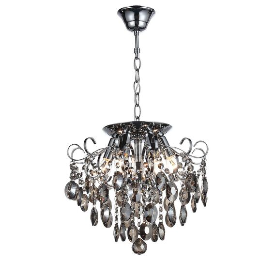 ST LUCE SL846.102.06 Люстра подвесная ST-Luce Темный хром/Тонированный черный E14 6*40W, изображение 7