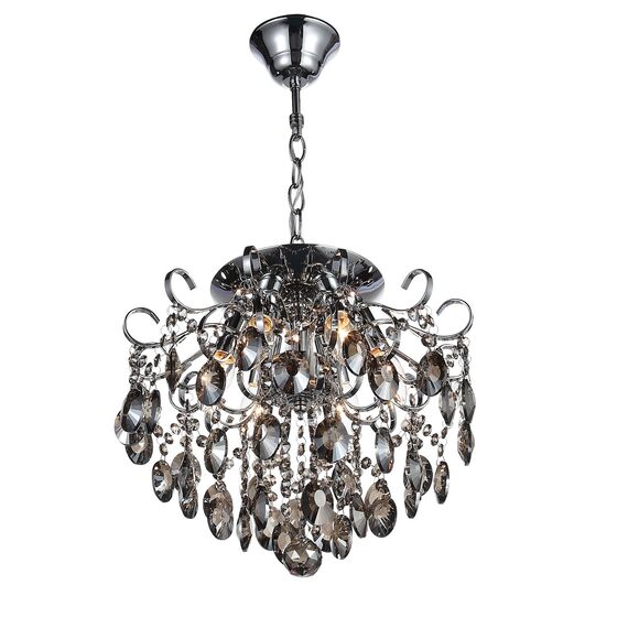 ST LUCE SL846.102.06 Люстра подвесная ST-Luce Темный хром/Тонированный черный E14 6*40W, изображение 8
