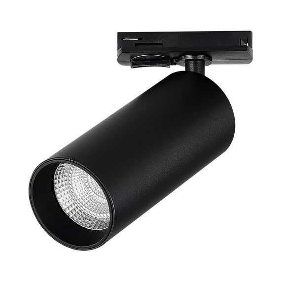 ST LUCE ST384.436.10 Светильник трековый Черный LED 1*10W 3000K 900Lm Ra>90 10-55о  IP20 L160xW50xH- 220V