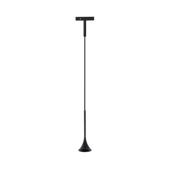 ST LUCE ST688.436.05 Магнитный трековый светильник Черный LED 1*5W 3000K Lm Ra>90  IP20 D70xH225 24V, изображение 3