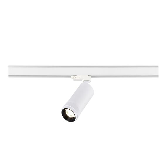 ST LUCE ST691.546.20 Светильник трековый Zoom Белый LED 1*20W 4000K 1 800Lm Ra 10-55° IP20 D60xH170 220V
