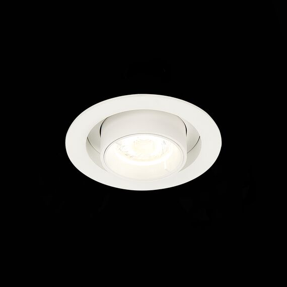 ST LUCE ST702.148.12 Светильник встраиваемый. Белый LED 1*12W 4000K 900Lm Ra80 24° IP20 D90xH92 180-240V, изображение 3