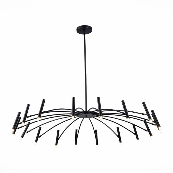 ST LUCE SL1214.402.18 Светильник потолочный ST-Luce Черный/Черный G9 18*5W 4000K, изображение 2