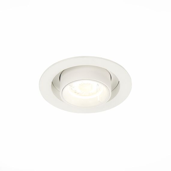 ST LUCE ST702.148.12 Светильник встраиваемый. Белый LED 1*12W 4000K 900Lm Ra80 24° IP20 D90xH92 180-240V, изображение 2