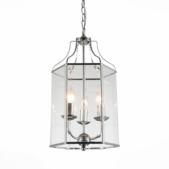 ST LUCE SL228.103.03 Люстра подвесная ST-Luce Хром/Прозрачный E14 3*40W, изображение 2