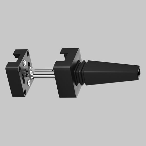 Maytoni Technical TRA160BC-B Настенный фиксатор для подвесного монтажа шинопровода Elasity, изображение 3
