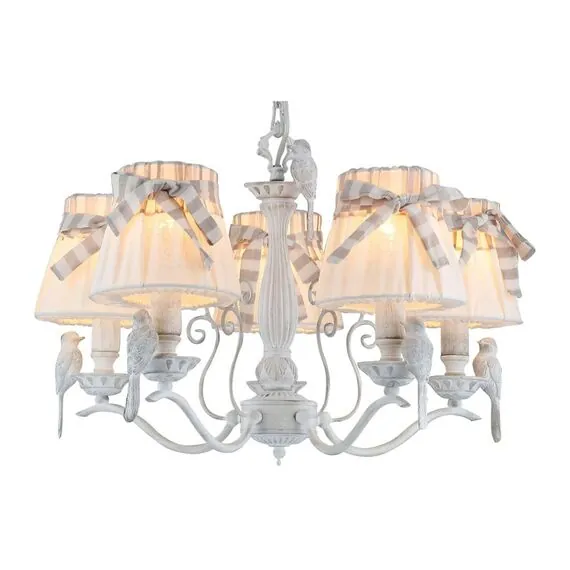 Maytoni Decorative ARM013-05-W Подвесная люстра Bird, изображение 3