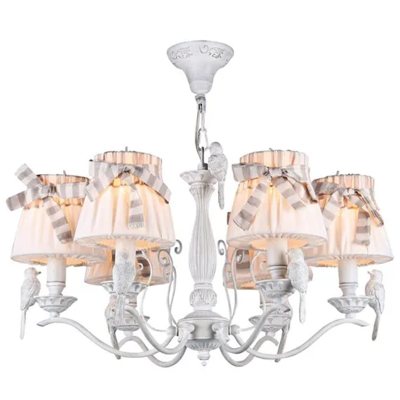 Maytoni Decorative ARM013-06-W Подвесная люстра Bird
