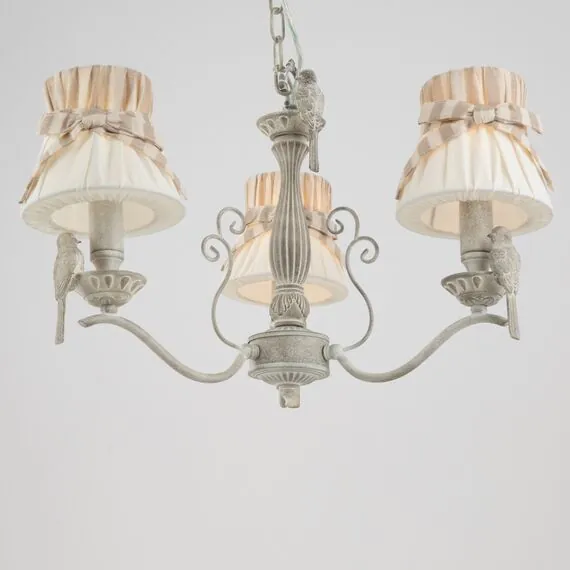 Maytoni Decorative ARM013-03-W Подвесная люстра Bird, изображение 8
