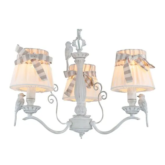 Maytoni Decorative ARM013-03-W Подвесная люстра Bird, изображение 3