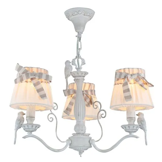 Maytoni Decorative ARM013-03-W Подвесная люстра Bird, изображение 2