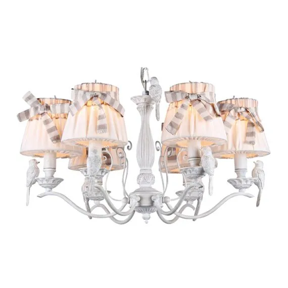 Maytoni Decorative ARM013-06-W Подвесная люстра Bird, изображение 5