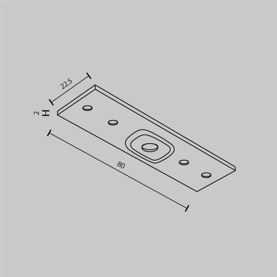 Maytoni Technical TRA034C-21W Коннектор прямой для шинопровода Exility, изображение 6