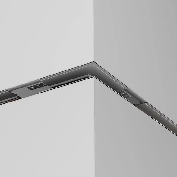 Maytoni Technical TRA034CO-42.12B Коннектор внешний Exility встраиваемый под ГКЛ 12,5мм, черный, изображение 4