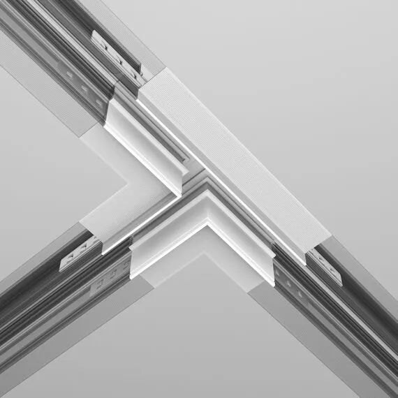 Maytoni Technical TRA034CT-42.12W Коннектор Т-образный Exility встраиваемый под ГКЛ 12,5мм, белый, изображение 5