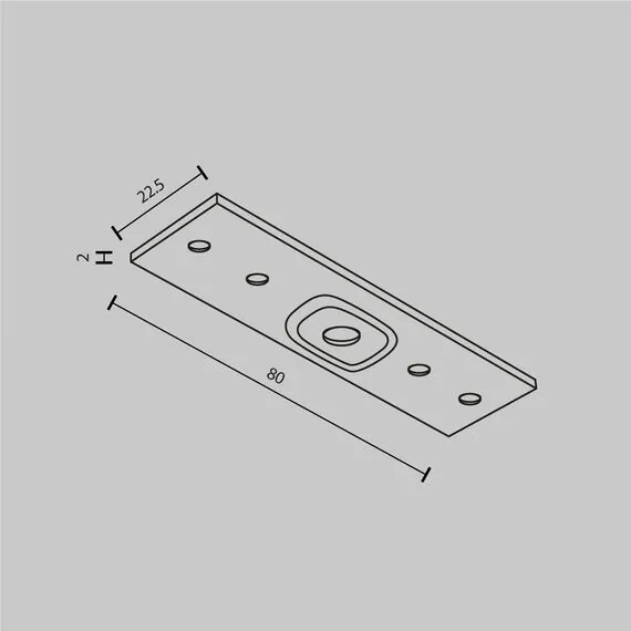 Maytoni Technical TRA034C-21W Коннектор прямой для шинопровода Exility, изображение 6