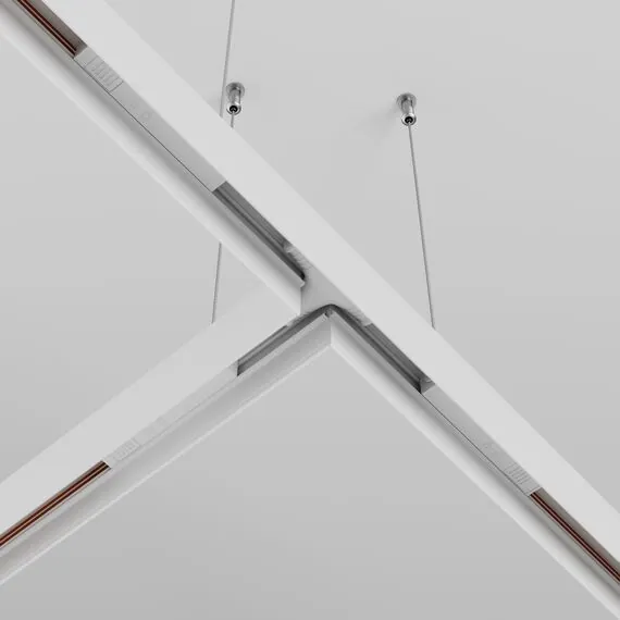 Maytoni Technical TRA034CWT-42W Коннектор питания Т-образный для магнитного шинопровода Exility, изображение 3
