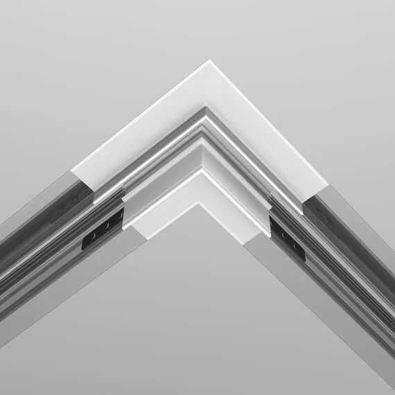 Maytoni Technical TRACL034-42W-R Угол для встраиваемого магнитного шинопровода Exility, изображение 5