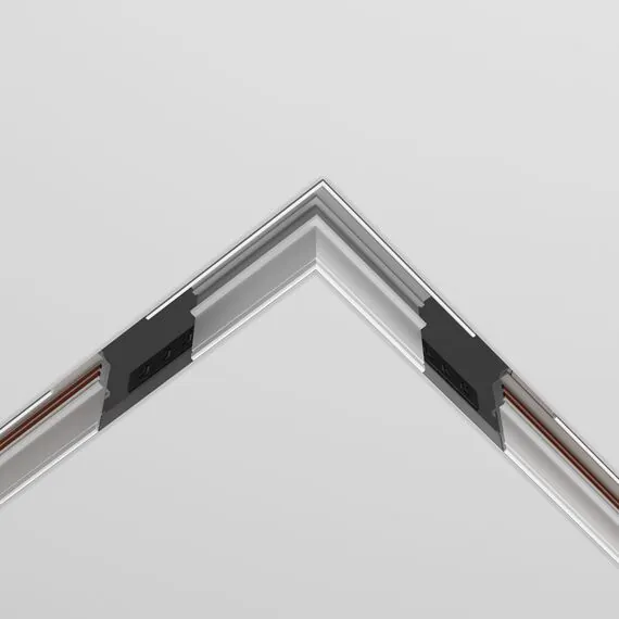 Maytoni Technical TRACL034-42W-R Угол для встраиваемого магнитного шинопровода Exility, изображение 4