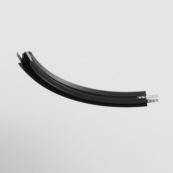 Maytoni Technical TRA044-angle.12B Коннектор радиусный R300 Exility встраиваемый под ГКЛ 12,5мм, черный, изображение 2
