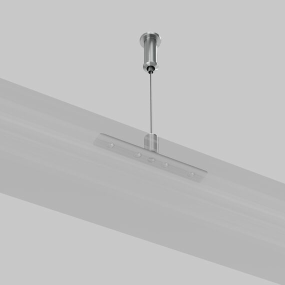 Maytoni Technical TRAM034SW-2S Тросовый подвес для низкопрофильного шинопровода Exility, изображение 4