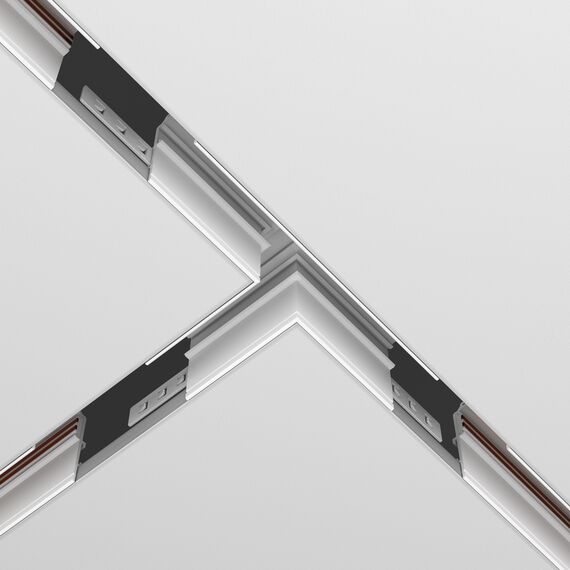 Maytoni Technical TRA034CT-42.12W Коннектор Т-образный Exility встраиваемый под ГКЛ 12,5мм, белый, изображение 4