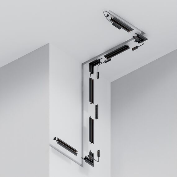 Maytoni Technical TRXM034-422B Шинопровод магнитный встраиваемый низкопрофильный Exility, изображение 2