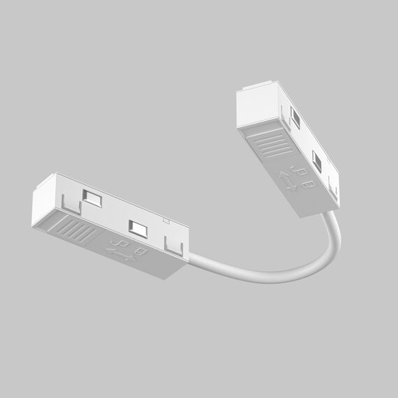 Maytoni Technical TRA034CPC-42W-15-1 Коннектор питания угловой гибкий Exility, изображение 2
