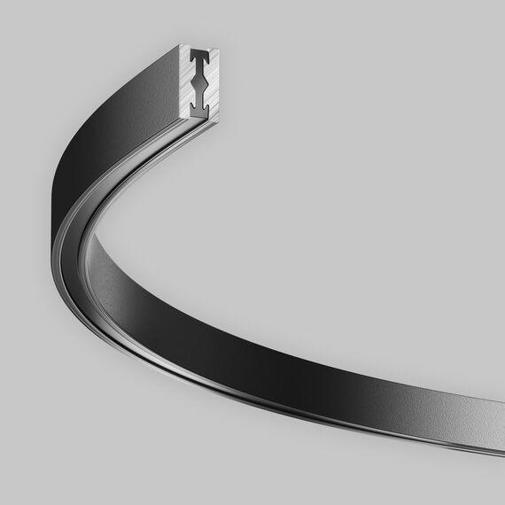 Maytoni Technical TRX154-SR-D650-B Шинопровод магнитный Flarity, изображение 3