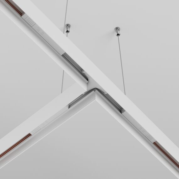 Maytoni Technical TRA034CWT-42W Коннектор питания Т-образный для магнитного шинопровода Exility, изображение 3