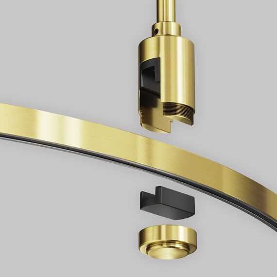 Maytoni Technical TRX154-SR-D650-BS Шинопровод магнитный Flarity, изображение 4