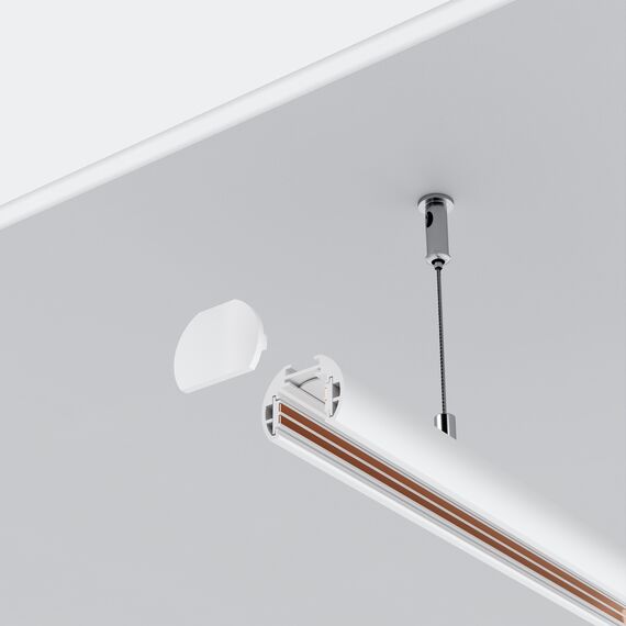 Maytoni Technical TRXM034-R-412W Шинопровод магнитный низкопрофильный Exility, изображение 3